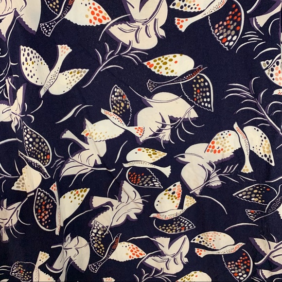 Old Navy Dress - Navy with Birds - Size XXL - Picture 3 of 7